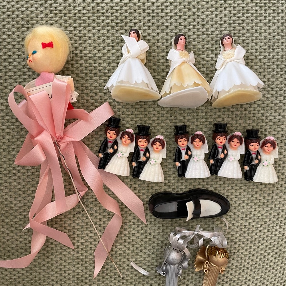 Vintage and 50s party decorations